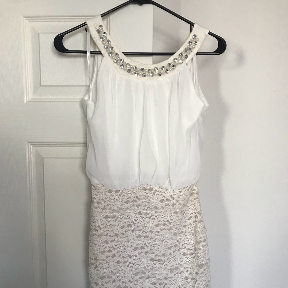 White dress